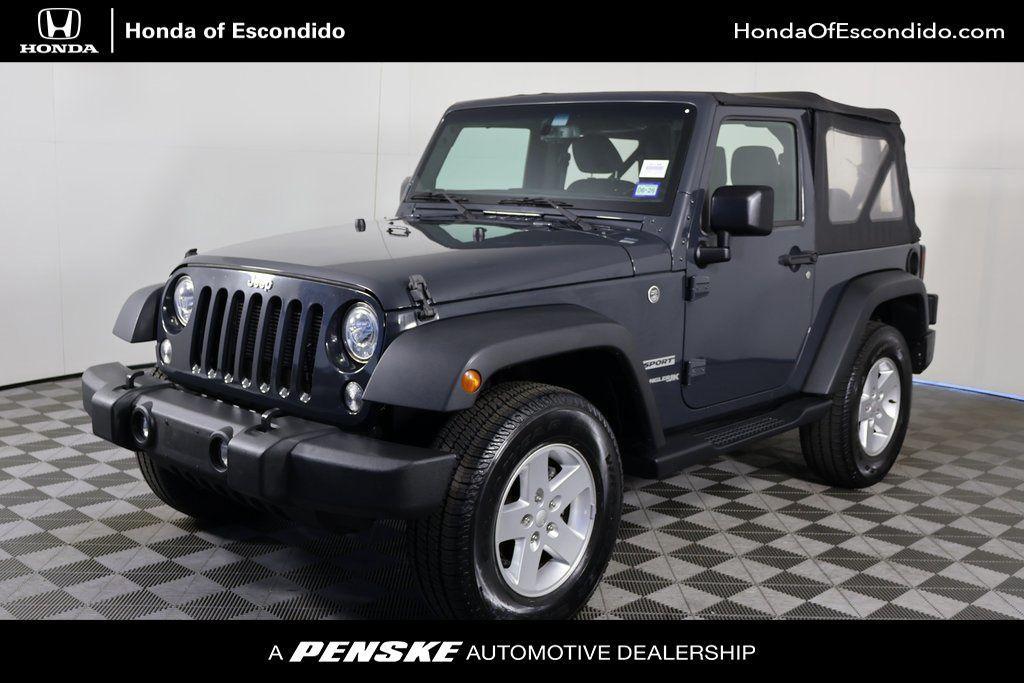 used 2018 Jeep Wrangler JK car, priced at $15,995