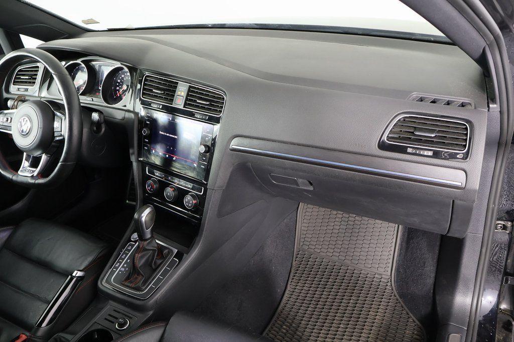 used 2021 Volkswagen Golf GTI car, priced at $23,400