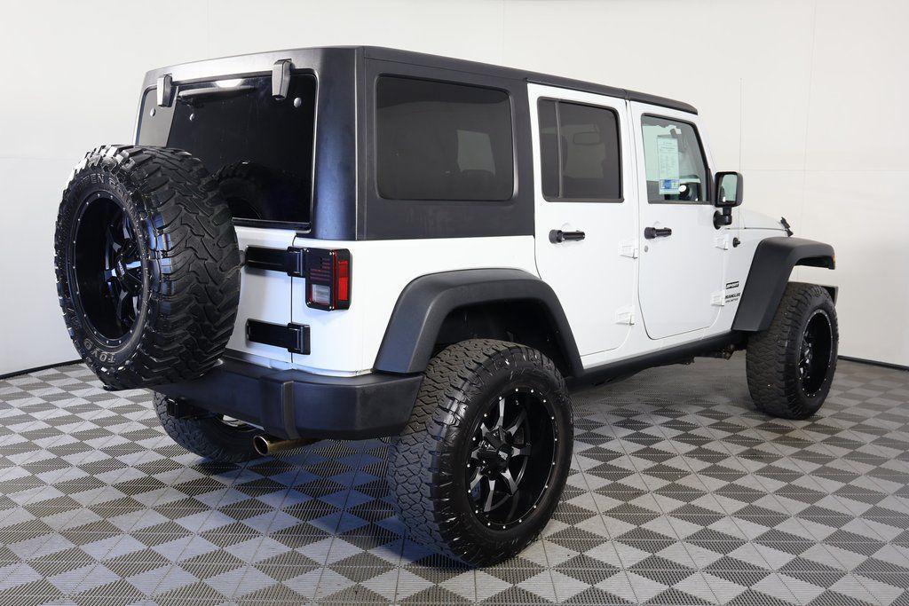 used 2016 Jeep Wrangler Unlimited car, priced at $22,700