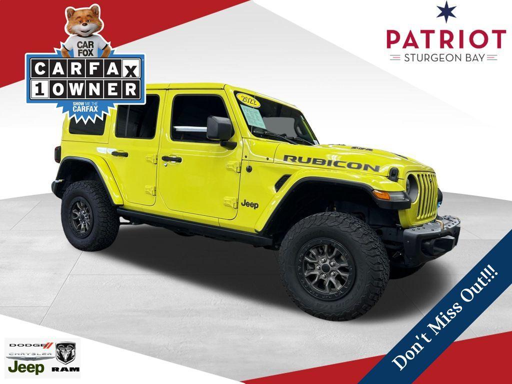 used 2022 Jeep Wrangler Unlimited car, priced at $65,074