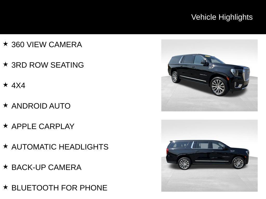 used 2022 GMC Yukon XL car, priced at $49,764