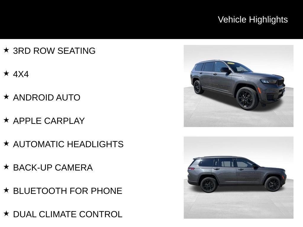 used 2024 Jeep Grand Cherokee L car, priced at $32,000