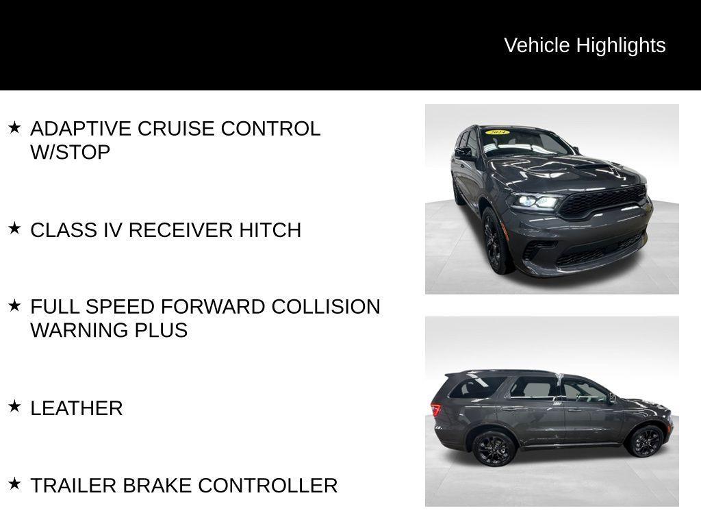 used 2024 Dodge Durango car, priced at $46,900