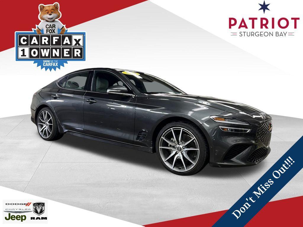 used 2023 Genesis G70 car, priced at $25,787