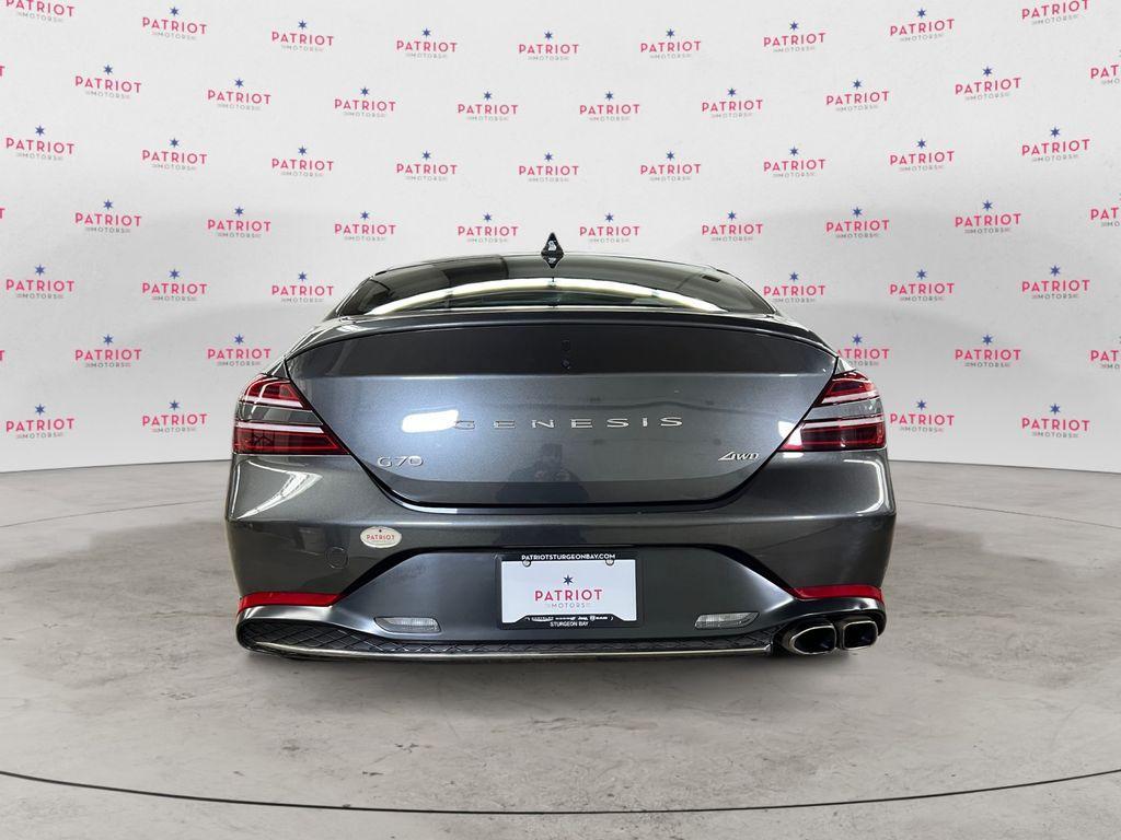 used 2023 Genesis G70 car, priced at $26,878