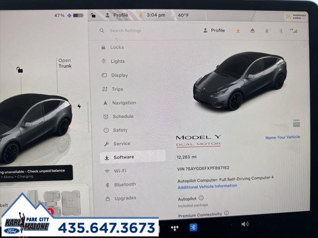 used 2023 Tesla Model Y car, priced at $35,773