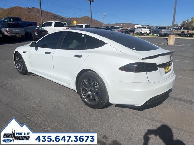 used 2022 Tesla Model S car, priced at $48,891