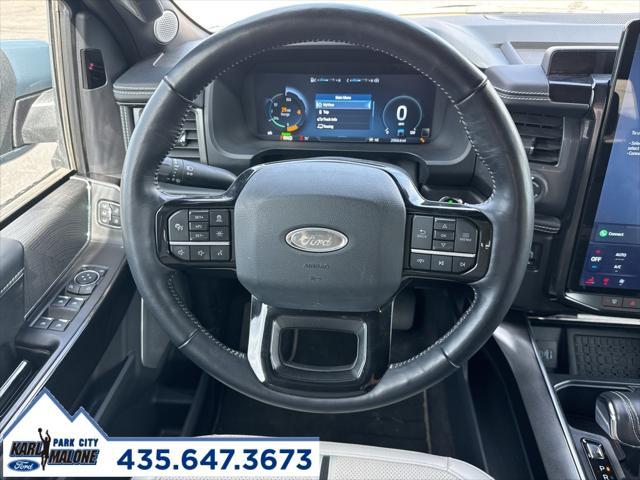 used 2023 Ford F-150 Lightning car, priced at $59,349