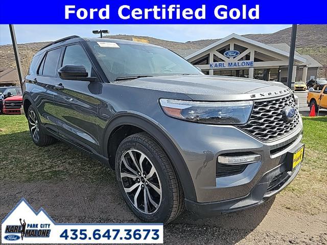 used 2023 Ford Explorer car, priced at $46,825