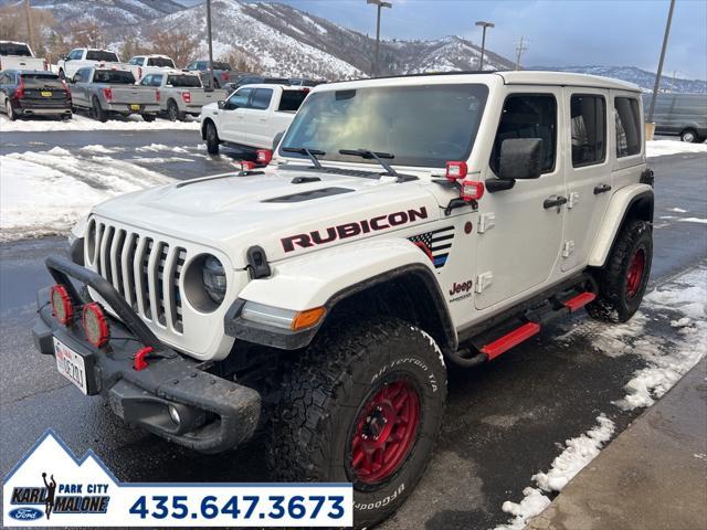 used 2021 Jeep Wrangler Unlimited car, priced at $33,400