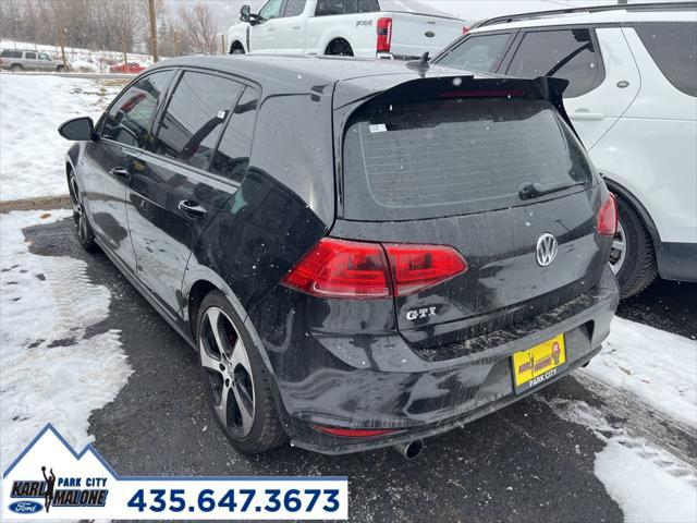 used 2017 Volkswagen Golf GTI car, priced at $13,934