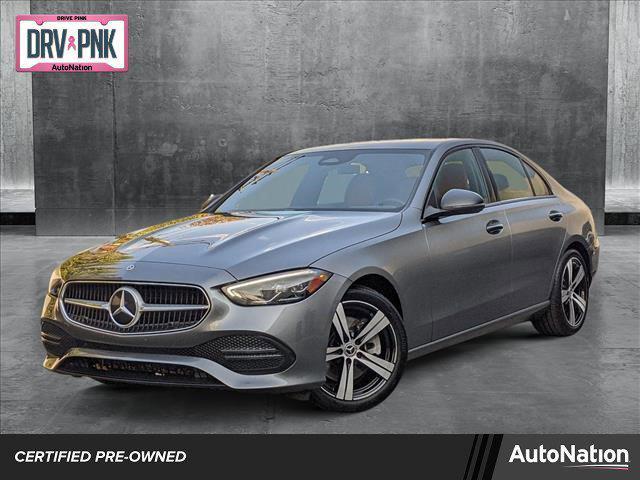 used 2022 Mercedes-Benz C-Class car, priced at $31,933