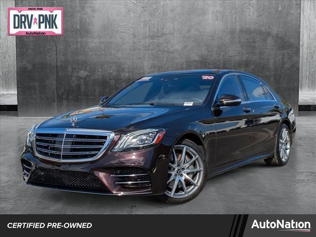 used 2020 Mercedes-Benz S-Class car, priced at $47,433