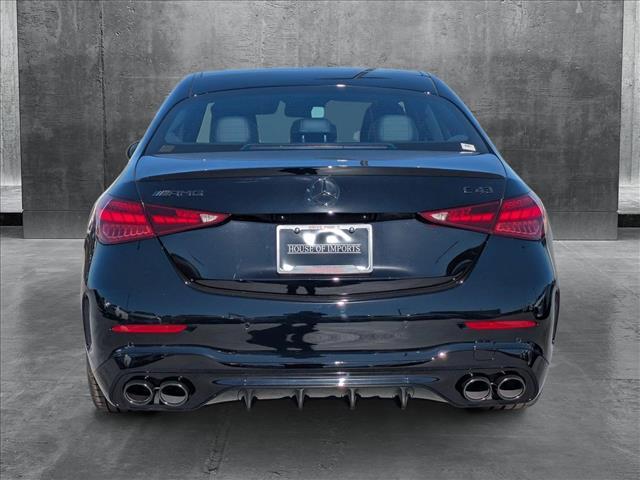 new 2025 Mercedes-Benz AMG C 43 car, priced at $69,915