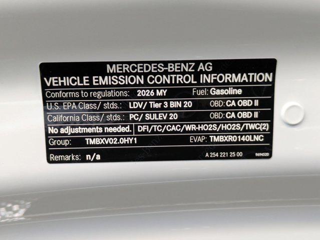 new 2026 Mercedes-Benz E-Class car, priced at $68,545