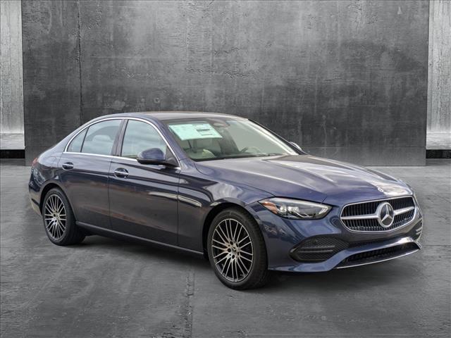 new 2025 Mercedes-Benz C-Class car, priced at $51,855