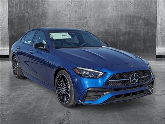 new 2025 Mercedes-Benz C-Class car, priced at $55,855