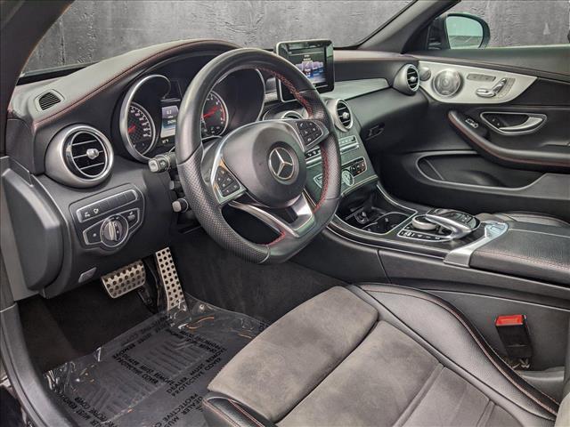 used 2017 Mercedes-Benz AMG C 43 car, priced at $34,995