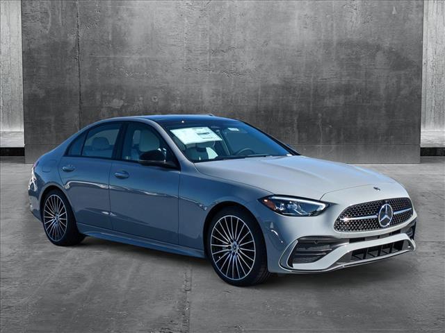 new 2025 Mercedes-Benz C-Class car, priced at $57,455