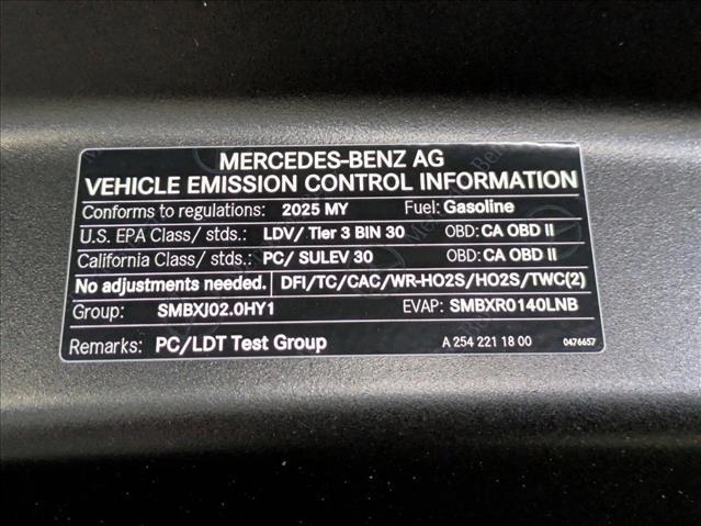 new 2025 Mercedes-Benz GLC 300 car, priced at $54,040