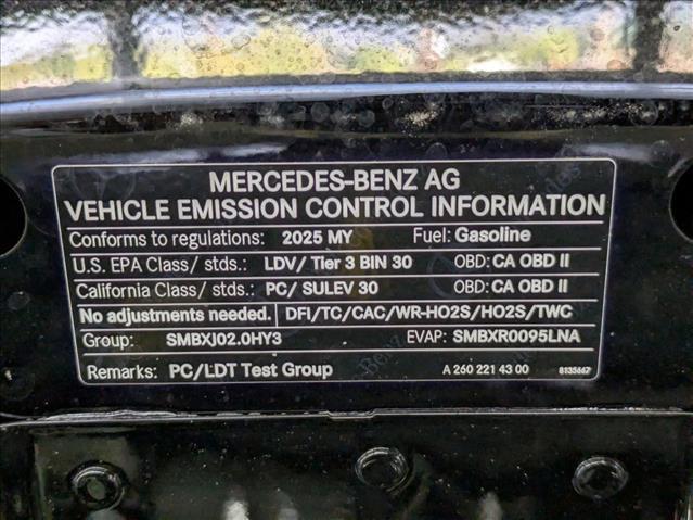 new 2025 Mercedes-Benz GLB 250 car, priced at $47,145