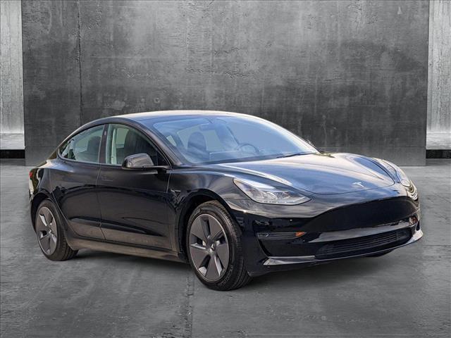 used 2023 Tesla Model 3 car, priced at $27,745