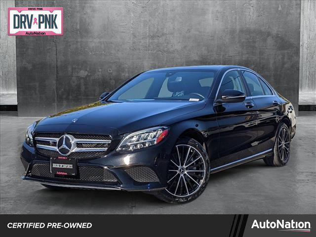 used 2021 Mercedes-Benz C-Class car, priced at $28,782