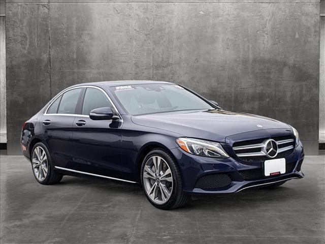 used 2018 Mercedes-Benz C-Class car, priced at $18,795