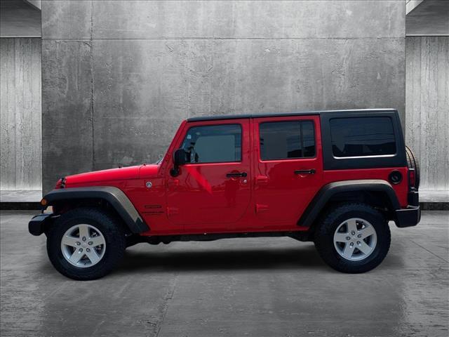 used 2017 Jeep Wrangler Unlimited car, priced at $22,895