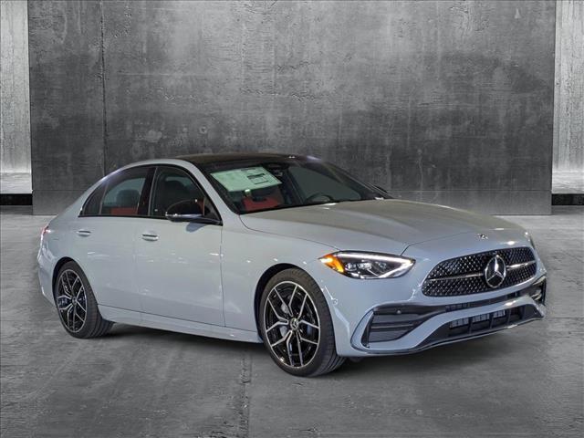 new 2025 Mercedes-Benz C-Class car, priced at $60,935