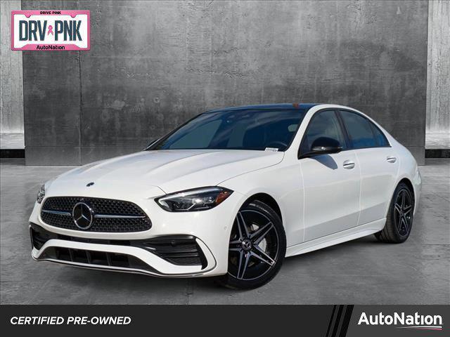 used 2023 Mercedes-Benz C-Class car, priced at $38,495