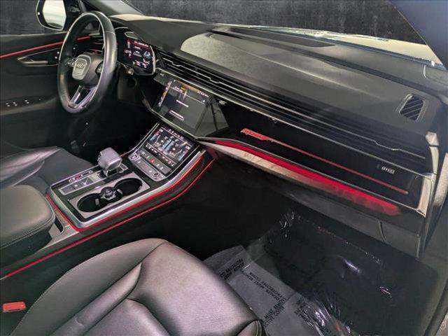 used 2021 Audi Q8 car, priced at $39,999