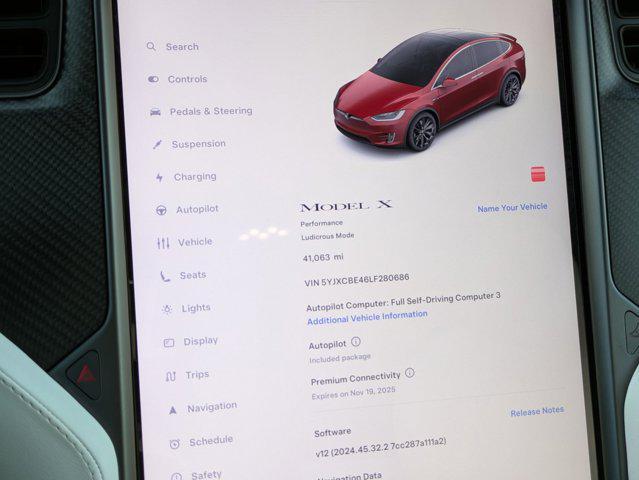 used 2020 Tesla Model X car, priced at $44,995