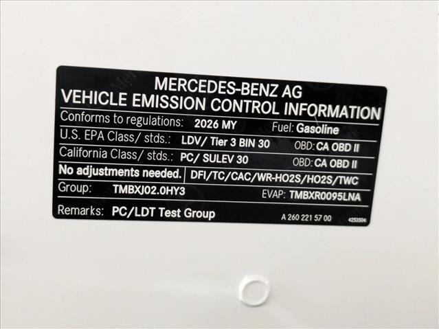 new 2026 Mercedes-Benz GLA 250 car, priced at $46,775