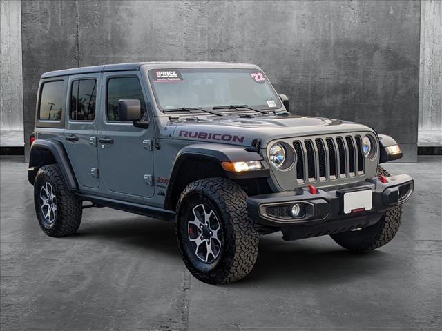 used 2022 Jeep Wrangler Unlimited car, priced at $43,495