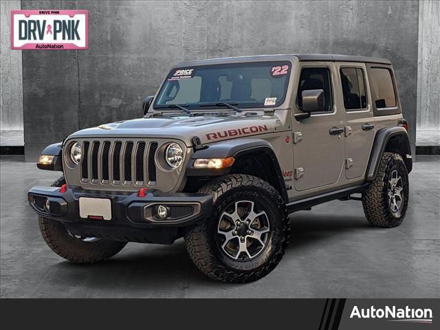 used 2022 Jeep Wrangler Unlimited car, priced at $43,495