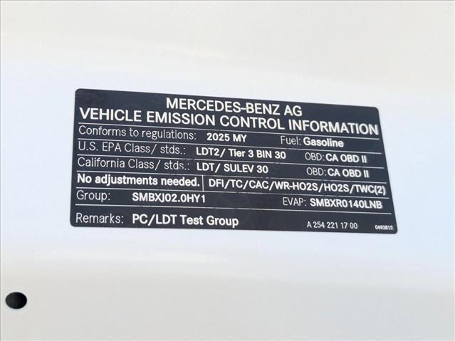 new 2025 Mercedes-Benz GLC 300 car, priced at $67,325