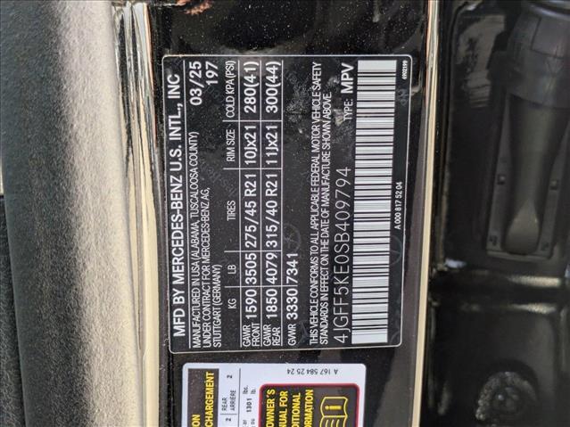 new 2025 Mercedes-Benz GLS 450 car, priced at $95,970