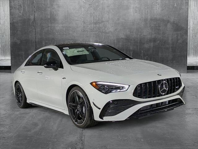 new 2025 Mercedes-Benz AMG CLA 35 car, priced at $63,395