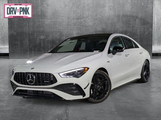 new 2025 Mercedes-Benz AMG CLA 35 car, priced at $63,395