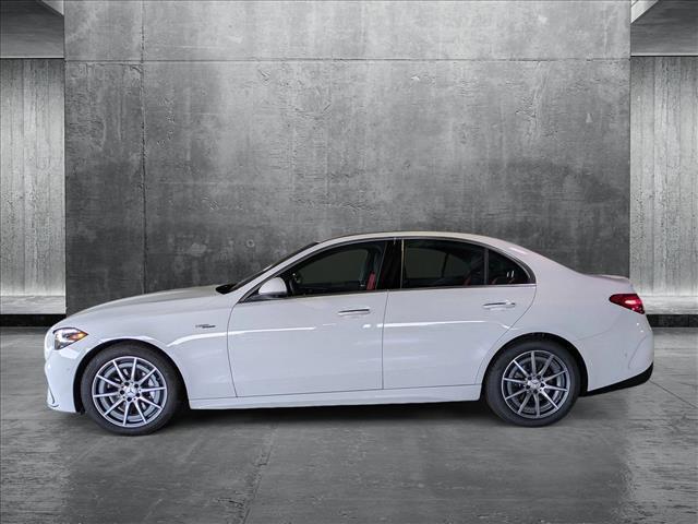 new 2025 Mercedes-Benz AMG C 43 car, priced at $67,300