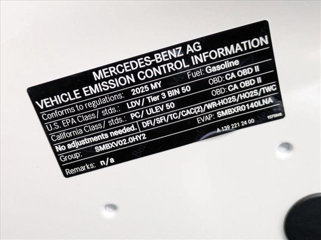 new 2025 Mercedes-Benz AMG C 43 car, priced at $67,300