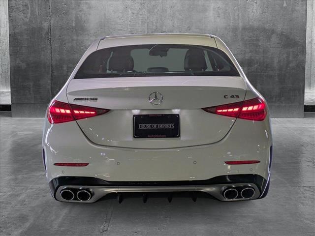 new 2025 Mercedes-Benz AMG C 43 car, priced at $67,300