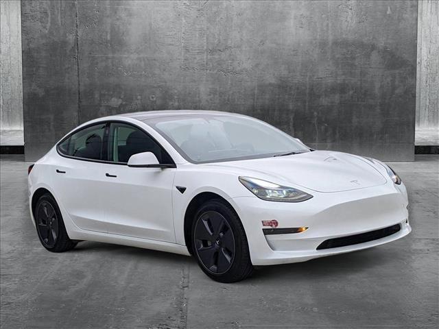 used 2023 Tesla Model 3 car, priced at $25,495