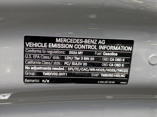 new 2026 Mercedes-Benz E-Class car, priced at $74,445