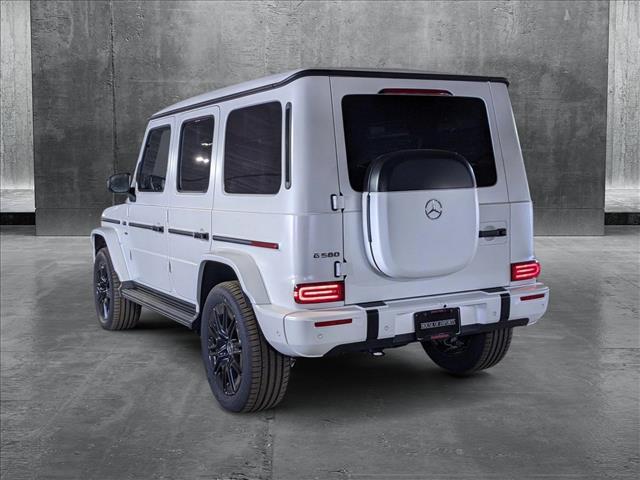 new 2025 Mercedes-Benz G-Class car, priced at $188,100