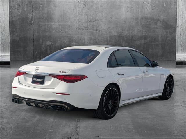 new 2025 Mercedes-Benz AMG S 63 E car, priced at $201,340