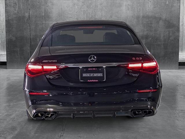 new 2025 Mercedes-Benz AMG S 63 E car, priced at $210,110