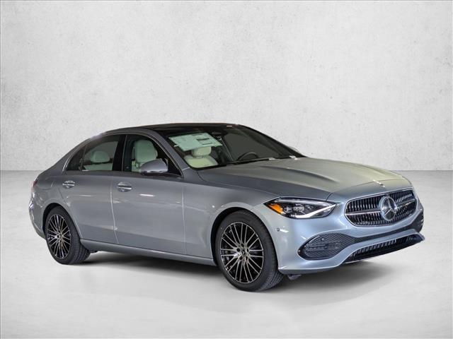new 2025 Mercedes-Benz C-Class car, priced at $56,400