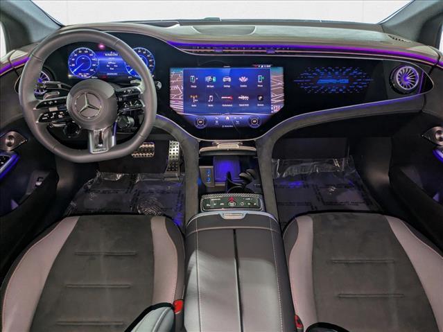 new 2025 Mercedes-Benz AMG EQE car, priced at $114,035